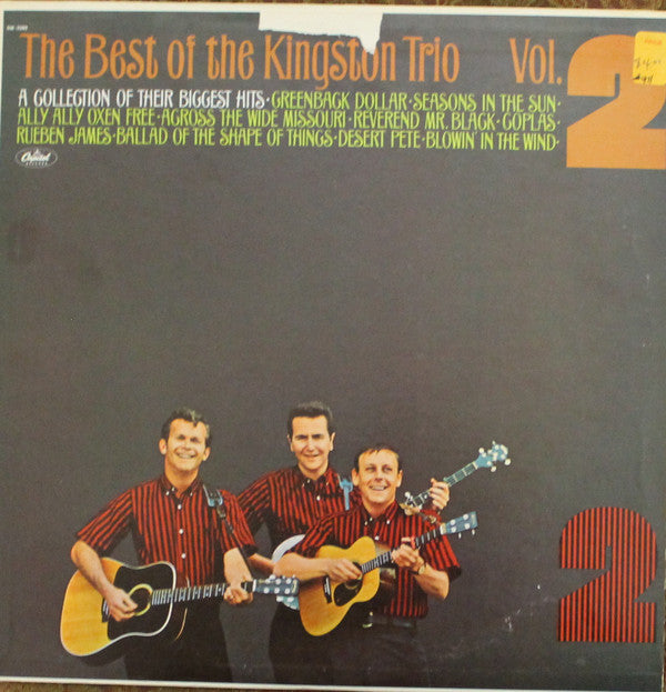Kingston Trio : The Best Of The Kingston Trio Vol. 2 (LP, Comp, Mono, RE)
