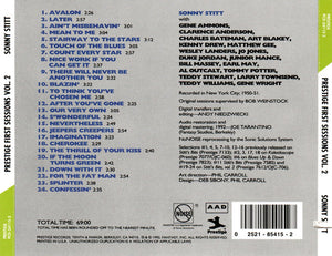 Sonny Stitt : Prestige First Sessions Vol. 2 (CD, Comp)