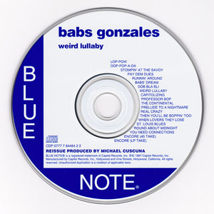 Babs Gonzales : Weird Lullaby (CD, Comp)