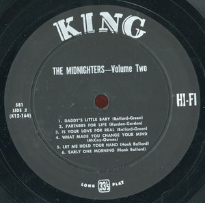 The Midnighters : Volume 2 (LP, Album, Mono)