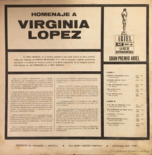 Laden Sie das Bild in den Galerie-Viewer, Maylen Con Trio Y Ritmos : Homenaje A Virginia Lopez (LP, Album)

