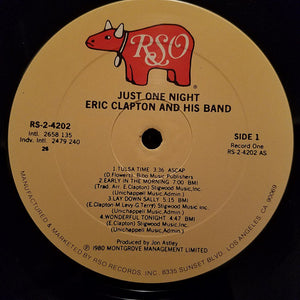 Eric Clapton : Just One Night (2xLP, Album, 26 )