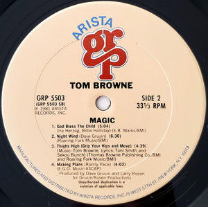 Tom Browne : Magic (LP, Album, San)