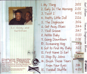 Earl Gilliam : Texas Doghouse Blues (CD, Album)