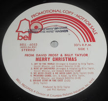 Charger l&#39;image dans la galerie, David Frost, Billy Taylor : From David Frost And Billy Taylor - Merry Christmas (LP, Album, Promo)
