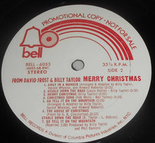 Load image into Gallery viewer, David Frost, Billy Taylor : From David Frost And Billy Taylor - Merry Christmas (LP, Album, Promo)
