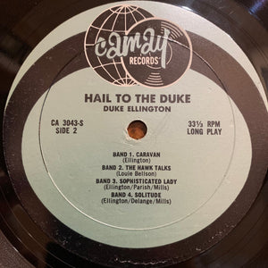 Duke Ellington : Hail To The Duke (LP, Comp)