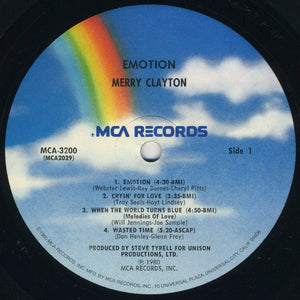 Merry Clayton : Emotion (LP, Album, Pin)