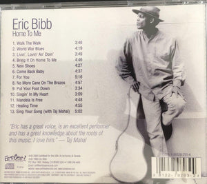 Eric Bibb : Home To Me (CD, Album)