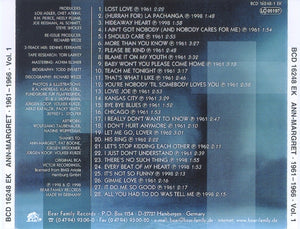 Ann-Margret* : Ann-Margret 1961-1966 (5xCD, Comp + Box)