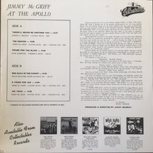 Load image into Gallery viewer, Jimmy McGriff : Jimmy McGriff At The Apollo (LP, Album, RE)
