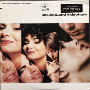 Cliff Martinez : Sex, Lies, And Videotape -  Original Motion Picture Soundtrack (LP, Album)