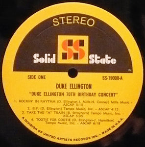 Duke Ellington : Duke Ellington's 70th Birthday Concert (2xLP, Album, Ltd, Gat)