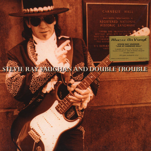 Stevie Ray Vaughan And Double Trouble* : Live At Carnegie Hall (2xLP, Album, RE)