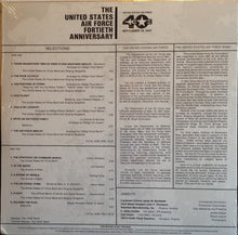 Laden Sie das Bild in den Galerie-Viewer, The United States Air Force Band* : The United States Air Force Fortieth Anniversary (LP, Album, Promo)
