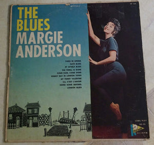 Margie Anderson : The Blues (LP, Album, Mono)