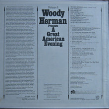 Laden Sie das Bild in den Galerie-Viewer, Woody Herman : A Great American Evening Vol. 3 (LP)
