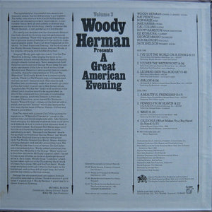 Woody Herman : A Great American Evening Vol. 3 (LP)