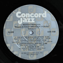 Load image into Gallery viewer, Woody Herman : A Great American Evening Vol. 3 (LP)
