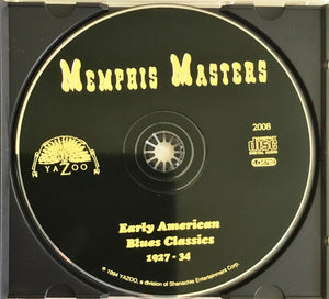 Various : Memphis Masters (Early American Blues Classics 1927-34) (CD, Comp, Mono, RM)