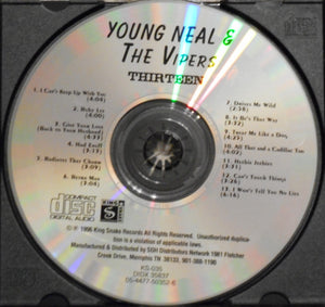 Young Neal & The Vipers : Thirteen (CD, Album)