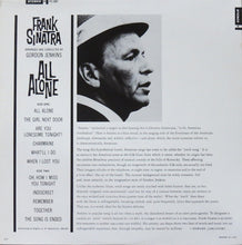 Load image into Gallery viewer, Frank Sinatra : All Alone (LP, Album, RE)
