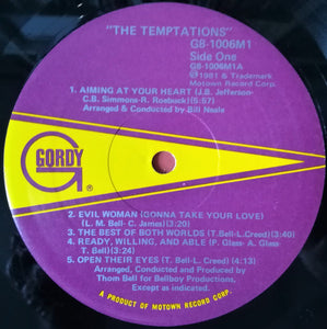 The Temptations : The Temptations (LP, Album)