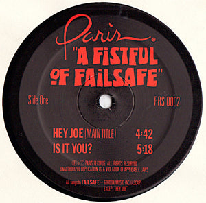 Failsafe (4) : A Fistful Of Failsafe (12", EP)