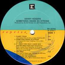 Load image into Gallery viewer, Kenny Rogers : Something Inside So Strong (LP, Album, Club)

