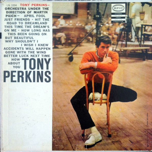 Tony Perkins* : Orchestra Under The Direction Of Martin Paich (LP, Promo)
