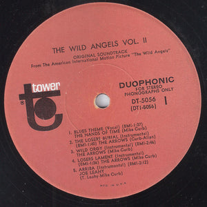 Mike Curb Featuring Davie Allan & The Arrows : The Wild Angels, Volume II (Original Soundtrack) (LP, Album)