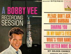 Bobby Vee : A Bobby Vee Recording Session (LP, Album)