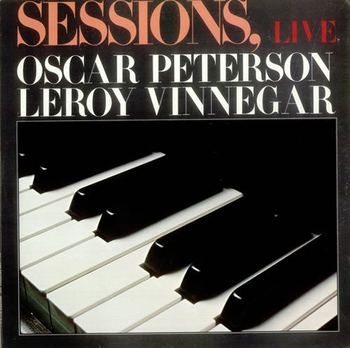 Oscar Peterson / Leroy Vinnegar : Sessions, Live (LP)