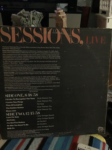 Oscar Peterson / Leroy Vinnegar : Sessions, Live (LP)
