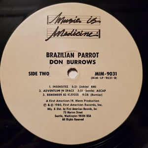 Don Burrows And The Brazilian Connection : Brazilian Parrot (LP, Album)