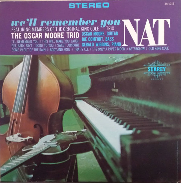 The Oscar Moore Trio : We'll Remember You, Nat (LP, Album)