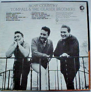 Tompall & The Glaser Brothers* : Now Country (LP, Album)