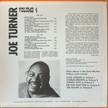 Laden Sie das Bild in den Galerie-Viewer, Joe Turner* : Great Rhythm &amp; Blues Oldies Volume 4 - Joe Turner (LP)
