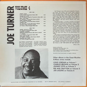 Joe Turner* : Great Rhythm & Blues Oldies Volume 4 - Joe Turner (LP)