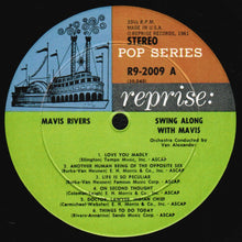 Laden Sie das Bild in den Galerie-Viewer, Mavis Rivers : Swing Along With Mavis (LP, Album)
