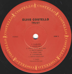 Elvis Costello And The Attractions* : Trust (LP, Album, RE, 180)