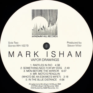 Mark Isham : Vapor Drawings (LP, Album)