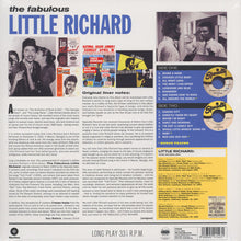 Laden Sie das Bild in den Galerie-Viewer, Little Richard : The Fabulous Little Richard (LP, Album, Mono, RE, 180)
