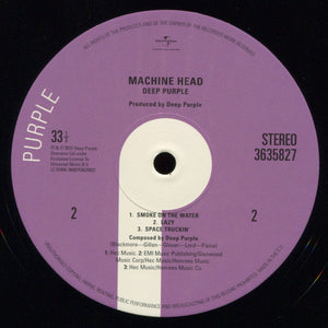 Deep Purple : Machine Head (LP, Album, RE, RM, Gat)