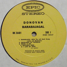 Load image into Gallery viewer, Donovan : Barabajagal (LP, Album)
