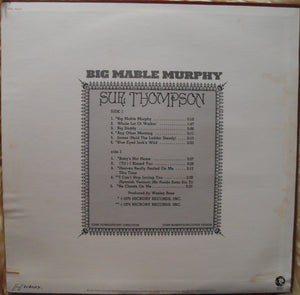 Sue Thompson : Big Mable Murphy (LP, Wad)