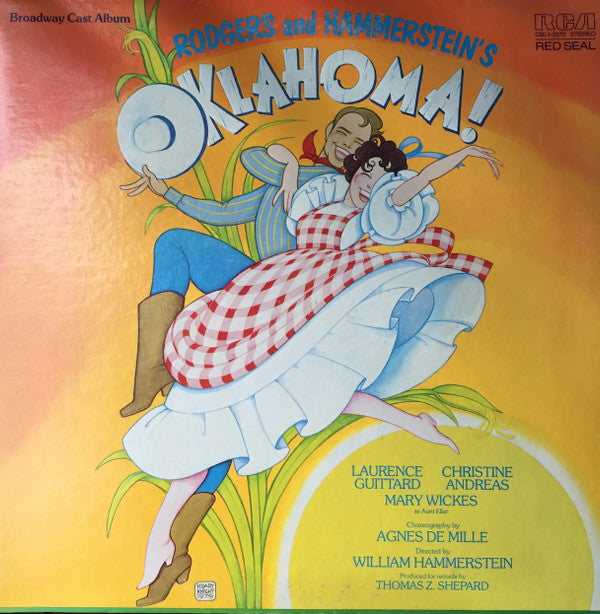 Rodgers & Hammerstein : Oklahoma! (Broadway Cast Album) (LP, Album)