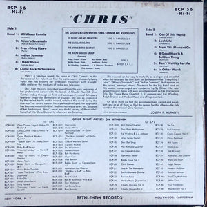 Chris Connor : Chris (LP, Album, Mono)