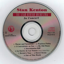 Laden Sie das Bild in den Galerie-Viewer, Stan Kenton : The Stan Kenton Orchestra In Concert (CD, Album)
