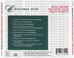 Bing Crosby, Nat King Cole, Dean Martin : Christmas With Bing Crosby, Nat King Cole And Dean Martin (CD, Comp)